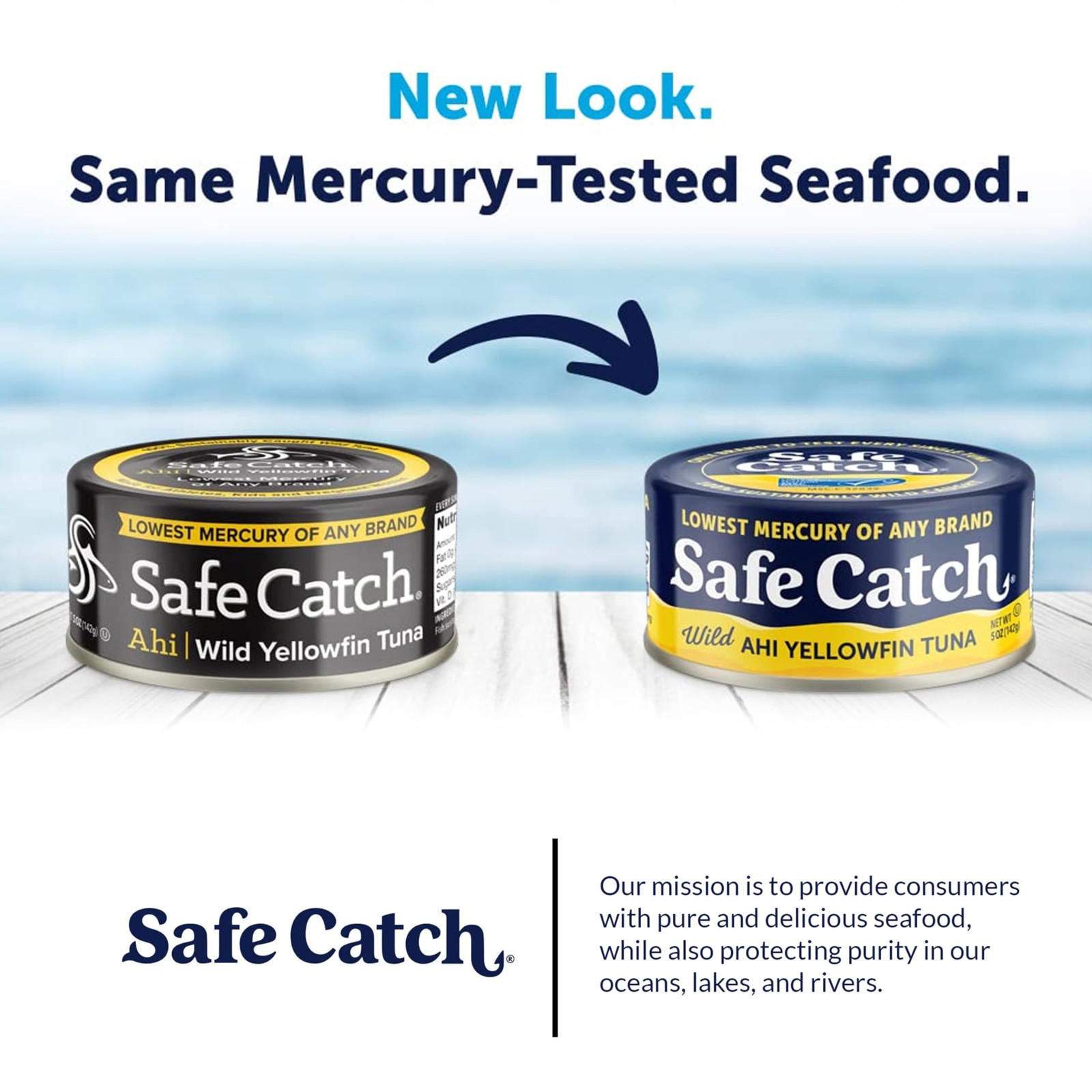 Safe Catch Wild Ahi Yellowfin Tuna Fish Canned, Wild Caught, Lowest Mercury, …