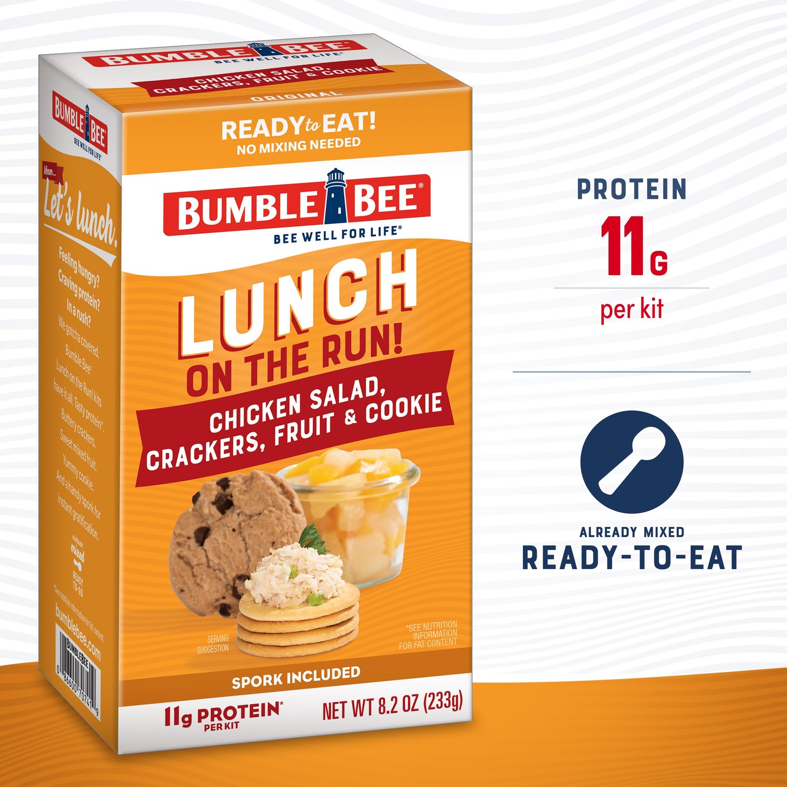 Bumble Bee Lunch On The Run Chicken Salad with Crackers Kit 8.2 oz Ready to Eat