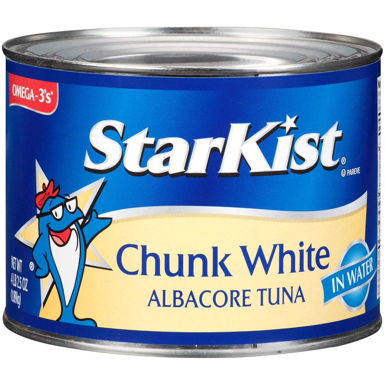 Chunk White Albacore Tuna in Water – 66.5 Oz Can (Pack of 6)