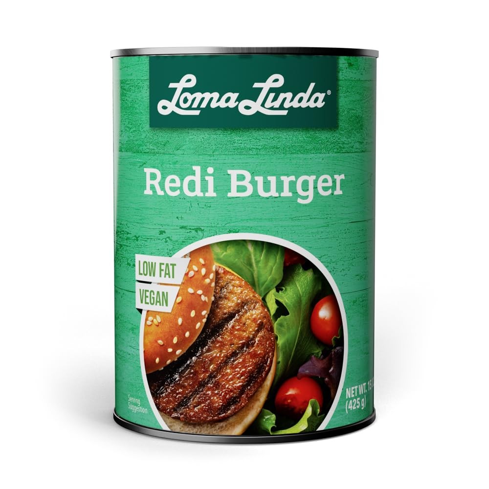 Loma Linda – Plant-Based – Redi-Burger (15 oz.) 1.18 Pound (Pack of 1)