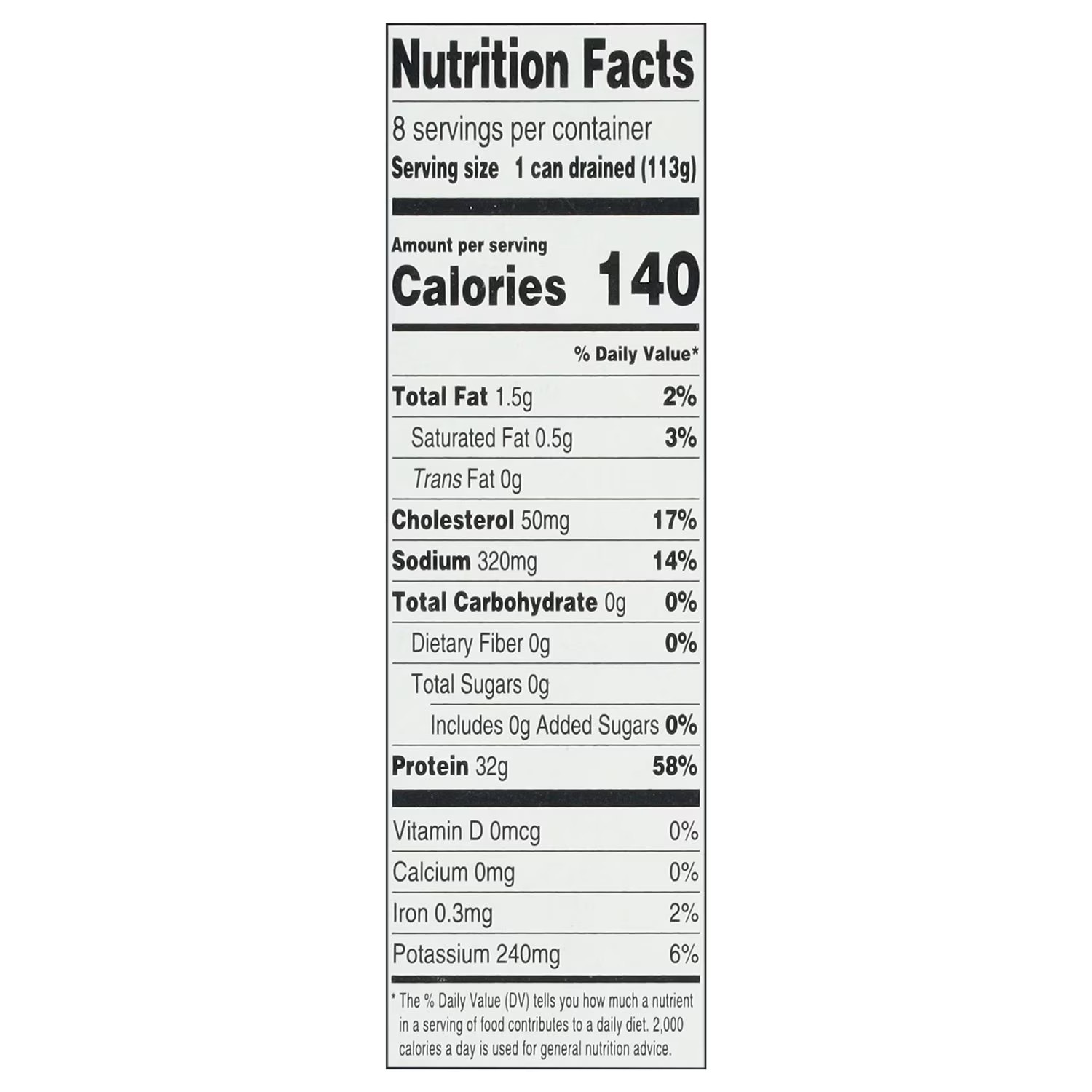 Member’s Mark Premium Solid White Albacore Tuna 5 oz., 8 pk.