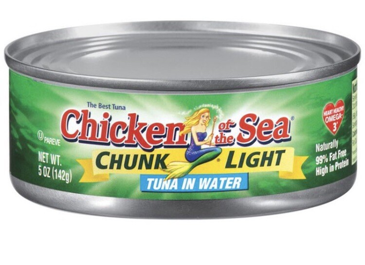Chicken Of The Sea Chunk Light Tuna In Water 5 Ounce (Pack Of 24 Cans)
