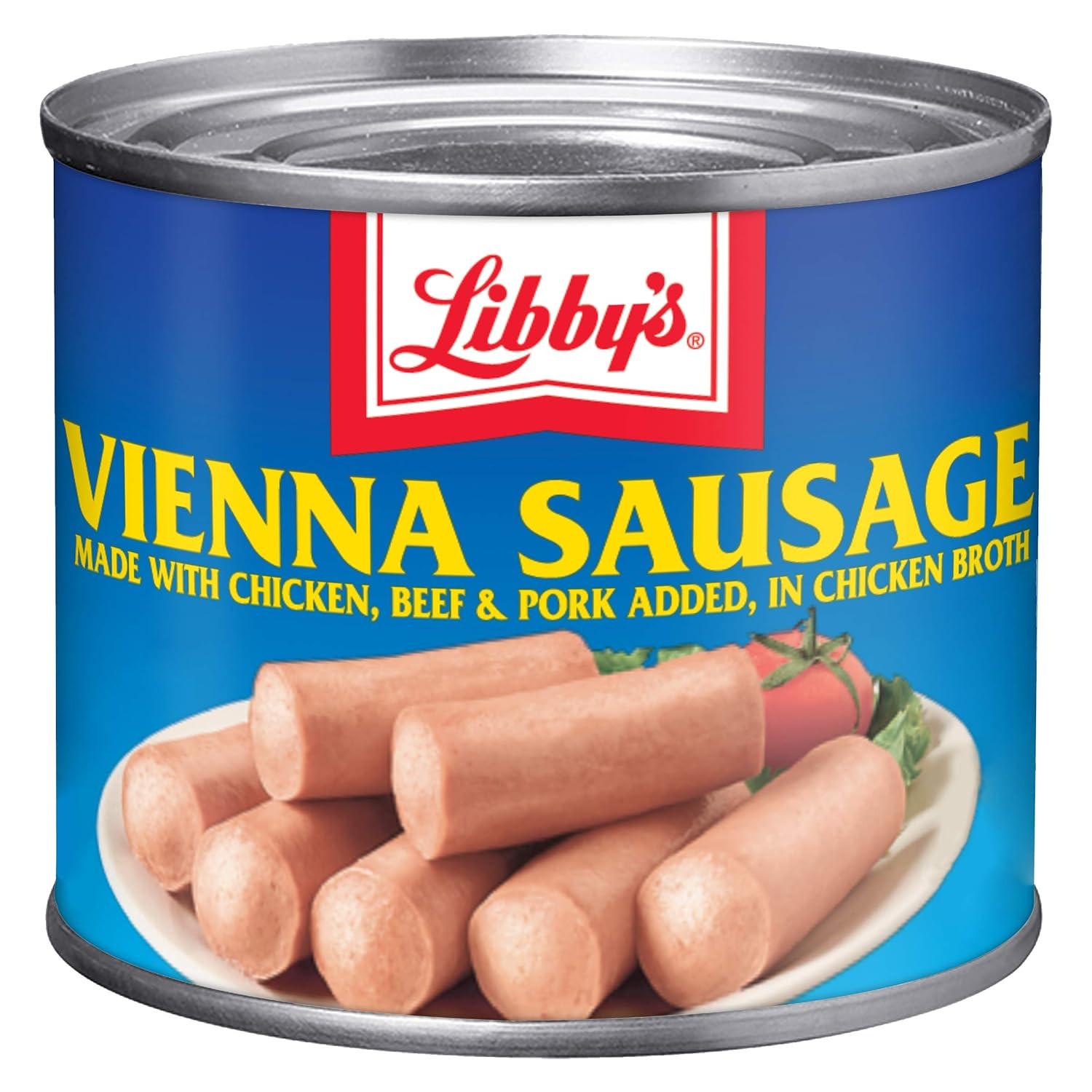 Libby’S Vienna Sausage in Chicken Broth, Canned Sausage, 4.6 OZ (Pack of 24)