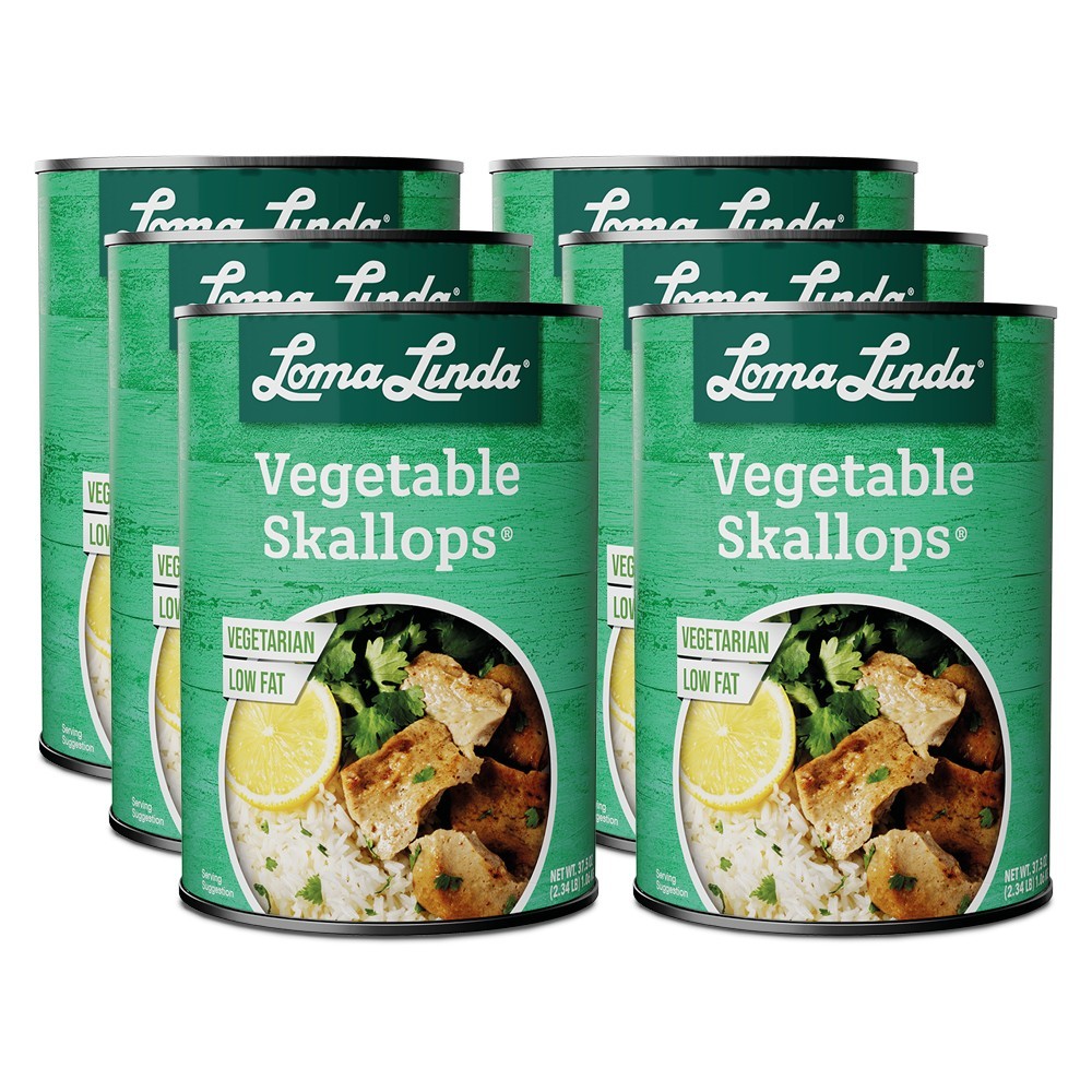 Loma Linda – Vegetable Skallops (15 oz.) – Plant Bases Vegetarian