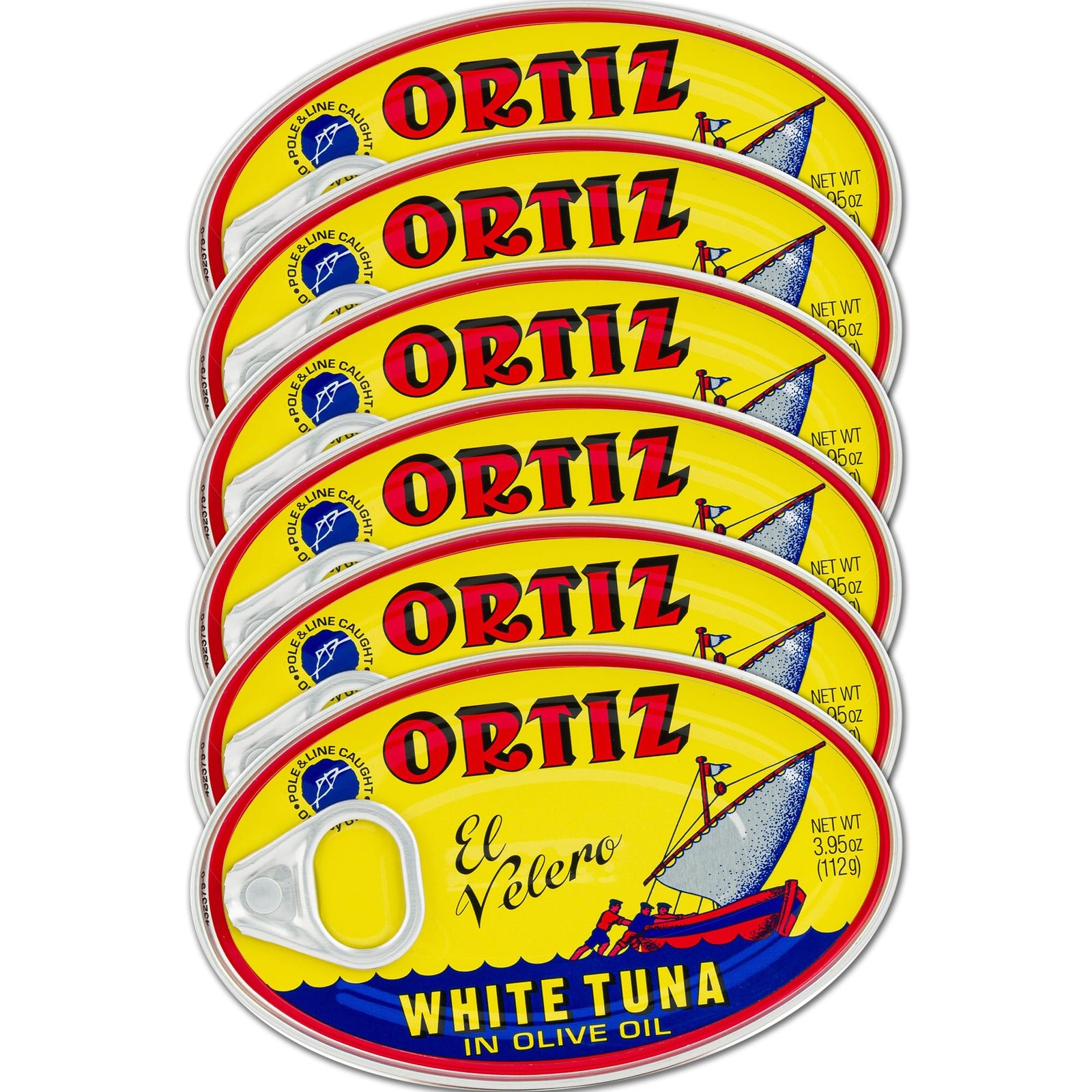 Ortiz White Tuna in Olive Oil, Fresh Tender Slices, Spanish Wild Caught Tuna