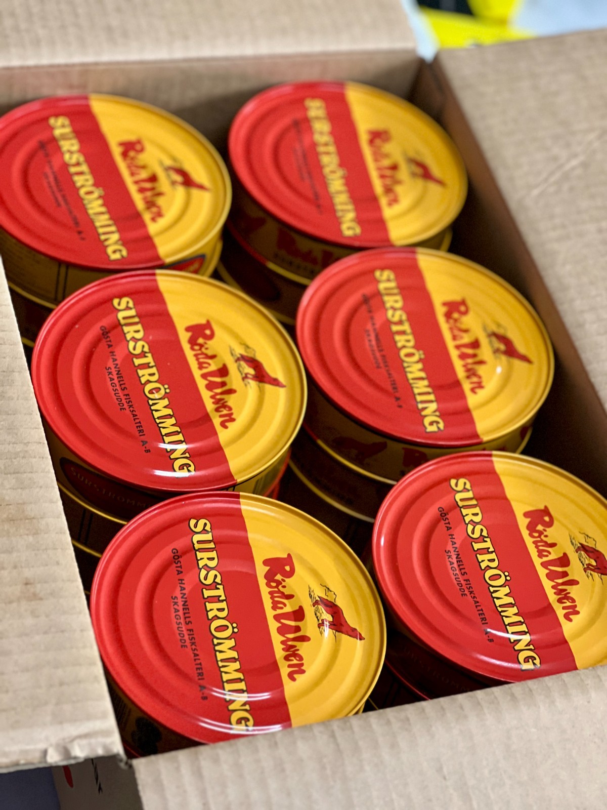 Surströmming Challenge Kit 300g Swedish Fermented Herring Smelliest Fish