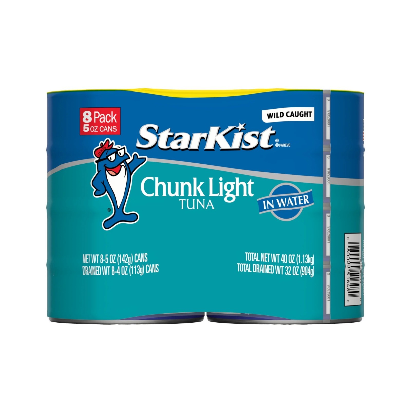 StarKist chunk light tuna in water, 5 oz, 8 Cans FREE SHIPPING. Pack of 2