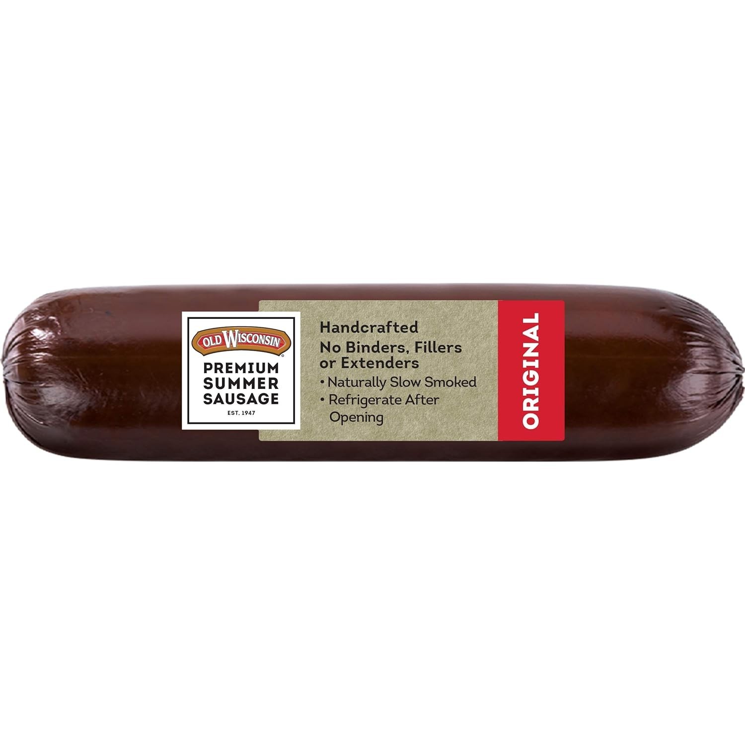Sheboygan’s Summer Sausage – 100% Natural, Perfect for Charcuterie