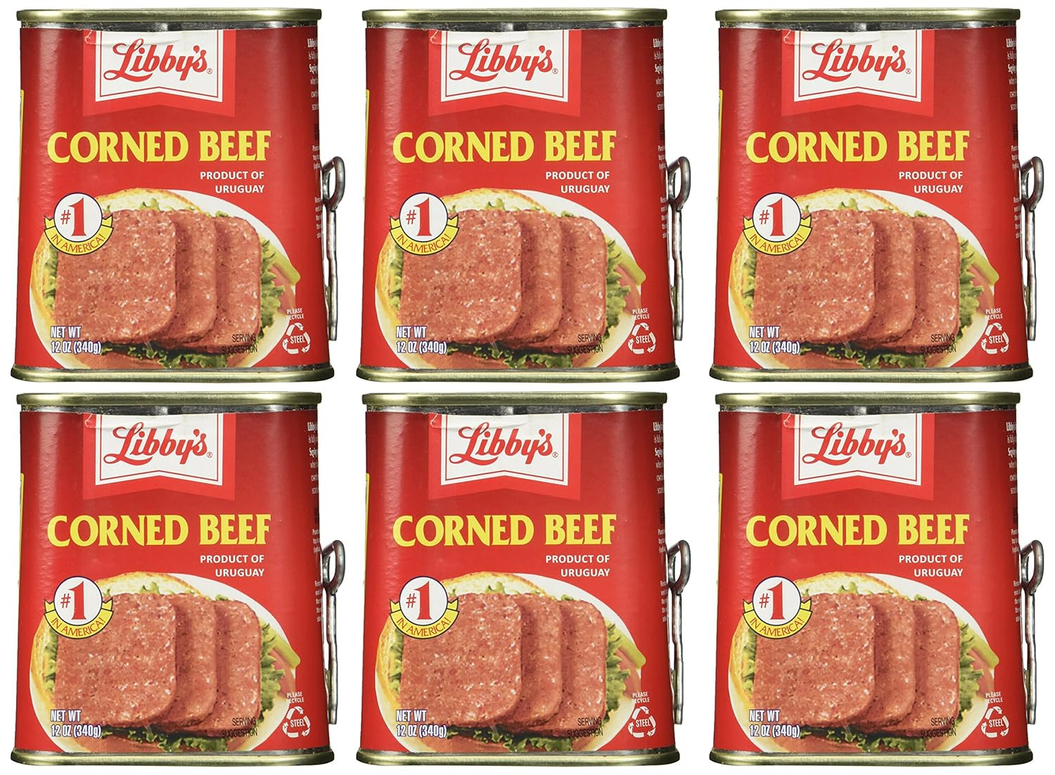 Corned Beef 12Oz Can (Pack of 6)