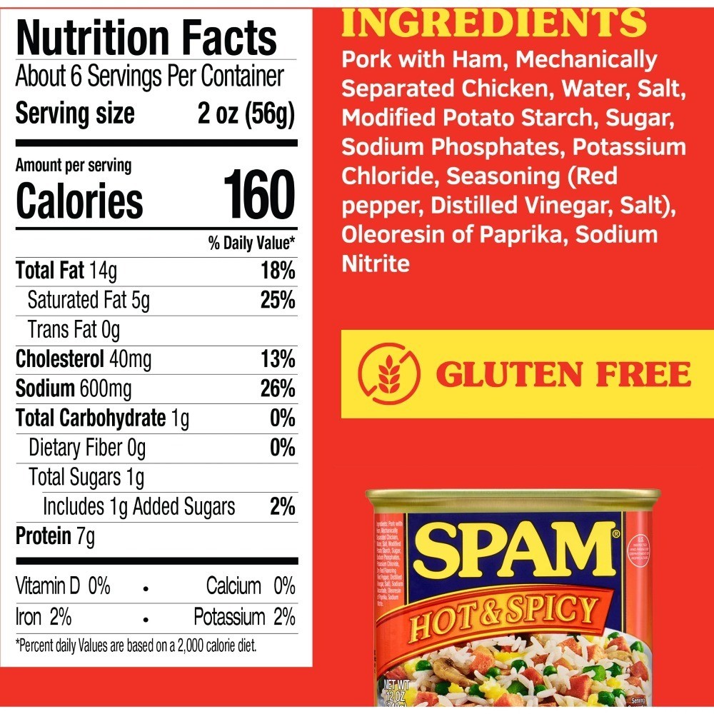 Hot and Spicy Protein Drink 7g per Serving 12 oz Canned Beverage 3 Pack