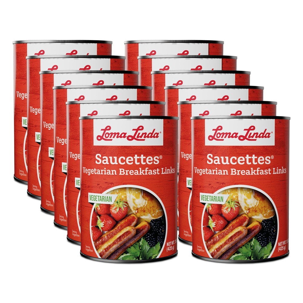 Loma Linda – Saucettes (15 oz.) – Plant Based – Vegetarian