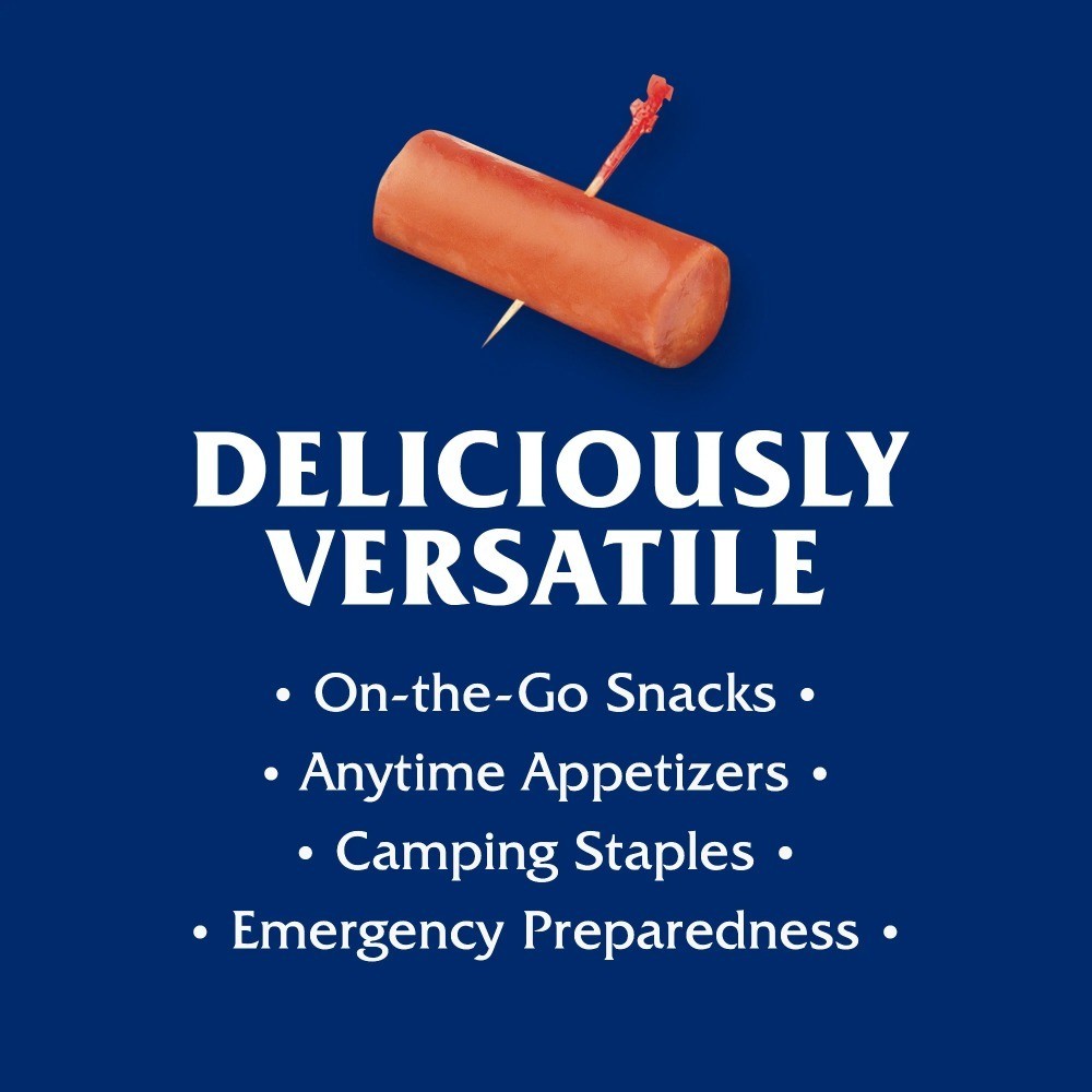 Hot & Spicy Vienna Sausage Canned Meat 12g Protein Per Serving 4.6 oz Can Pack
