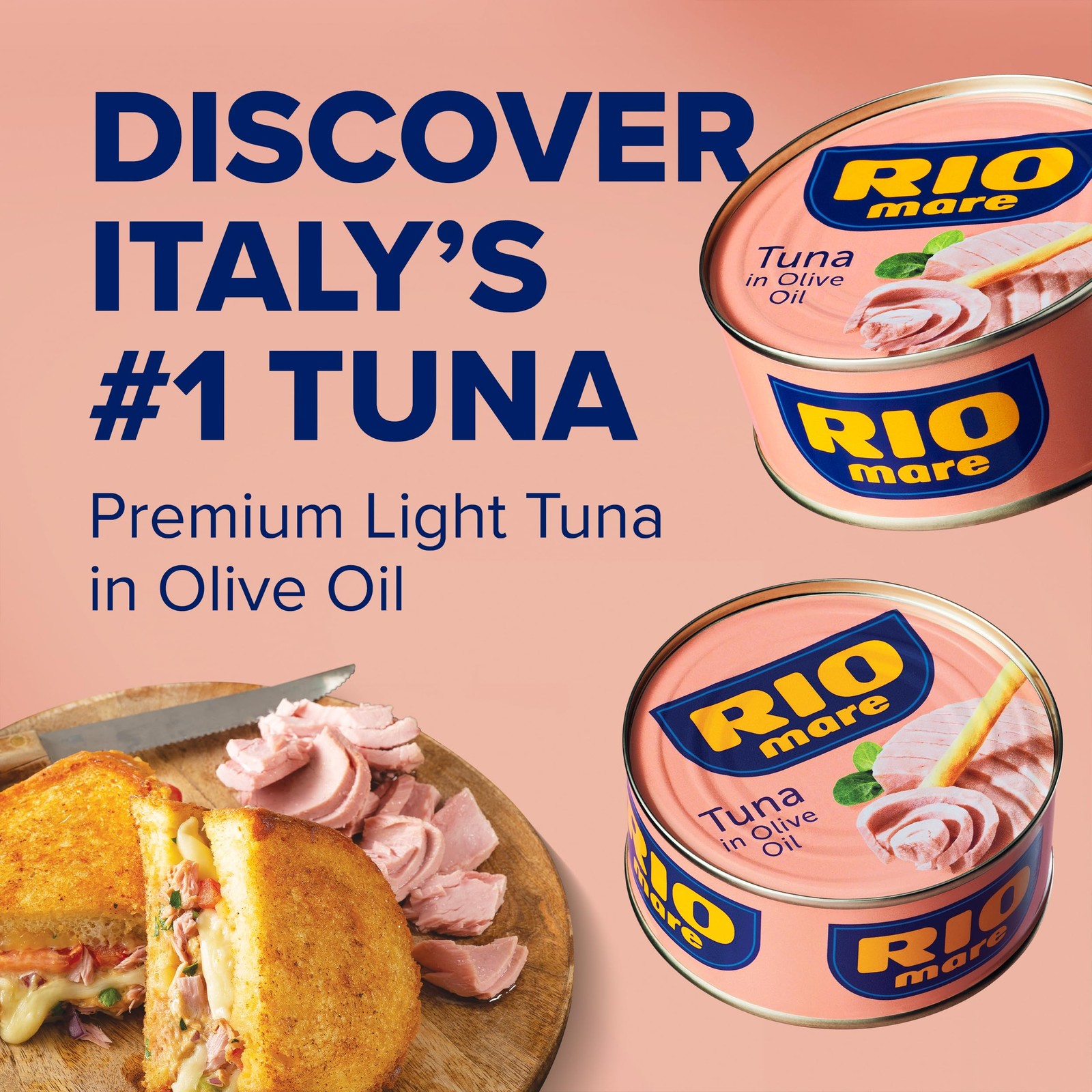 Rio Mare Solid Light Skipjack Tuna in Olive Oil, 5.6 Ounce Can Pack of 12, It…
