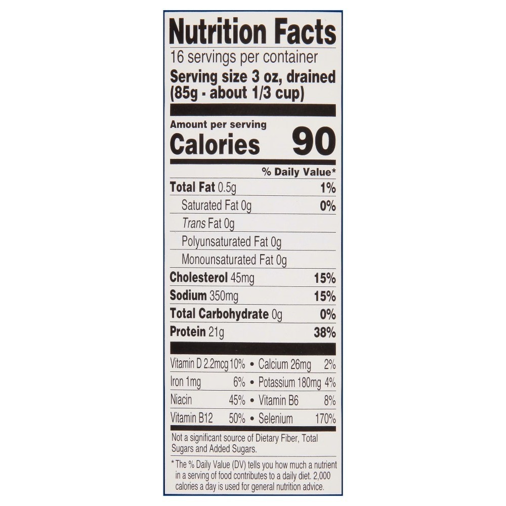 Chunk Light Tuna in Water Canned Albacore Tuna 4 lb 2.5 oz Can