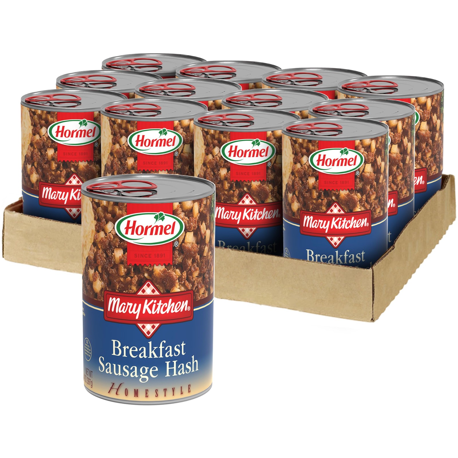 Sausage Hash 14 oz (12 Pack) – 20g Protein for Breakfast Recipes