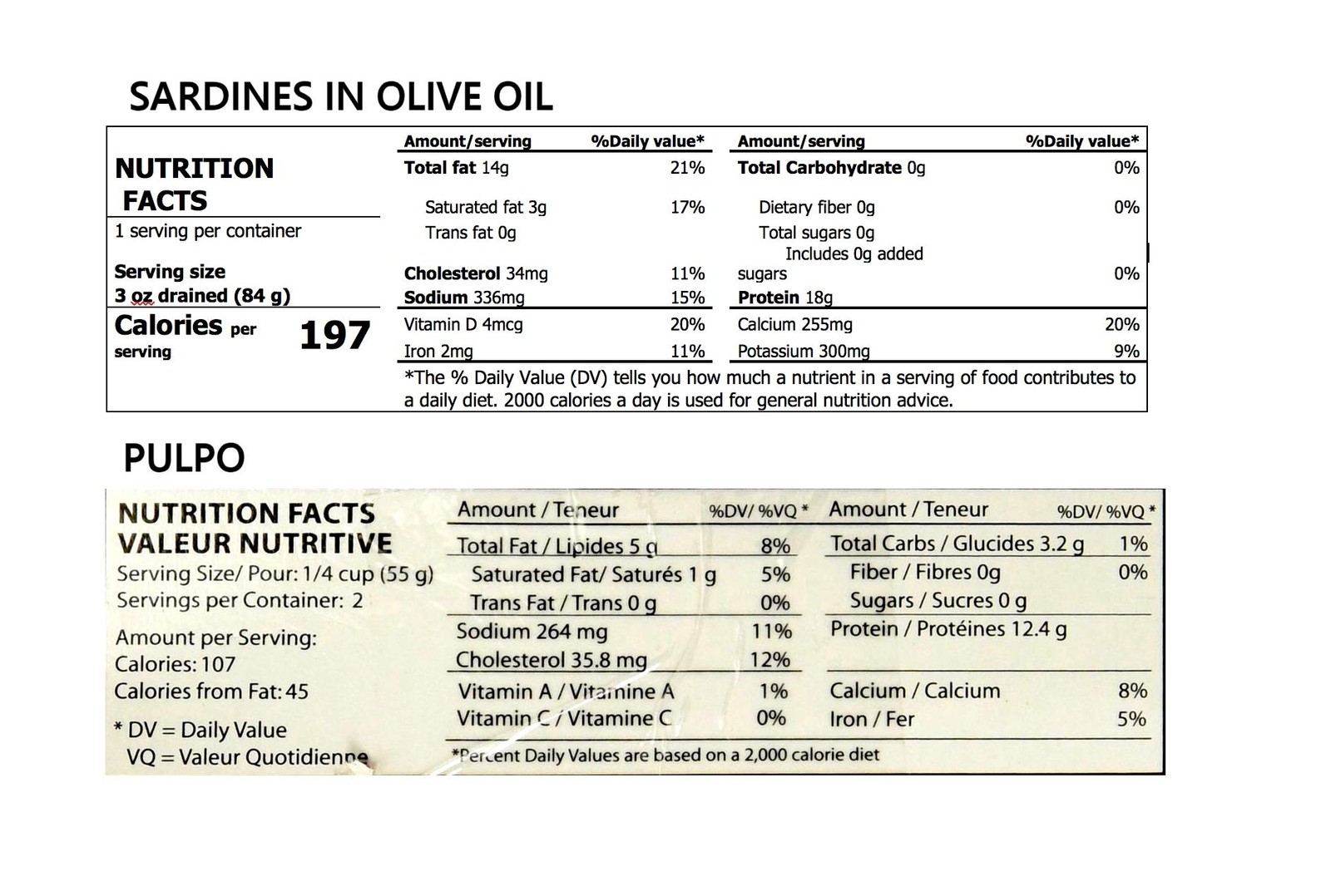 Matiz Sardines and Octopus Pulpo in Olive oil (Variety Pack of 5)