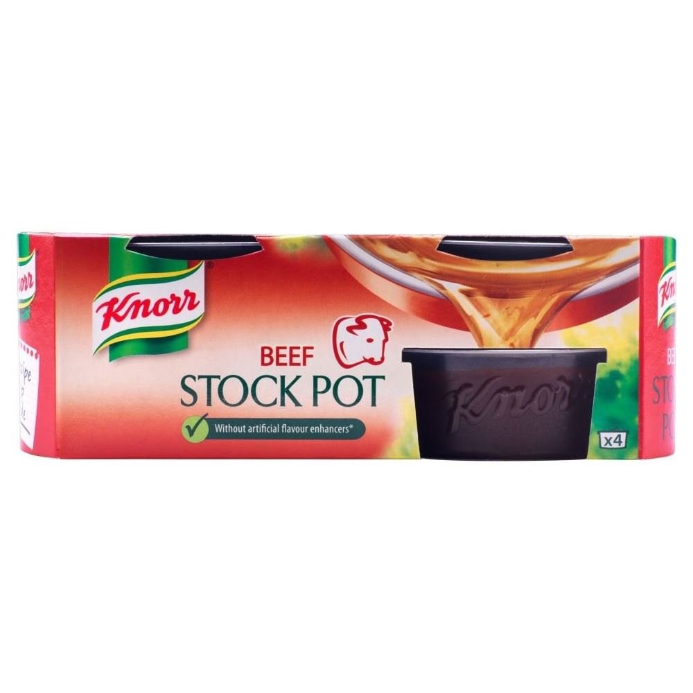 Knorr Stock Pot Beef 4x28g