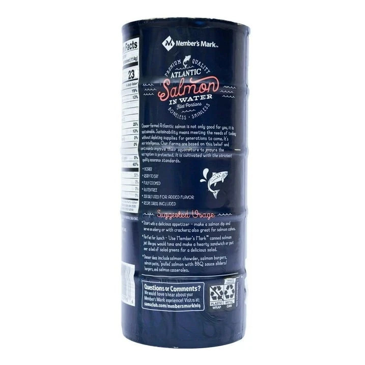 Member’s Mark Canned Atlantic Salmon (7 oz., 5 pk.)