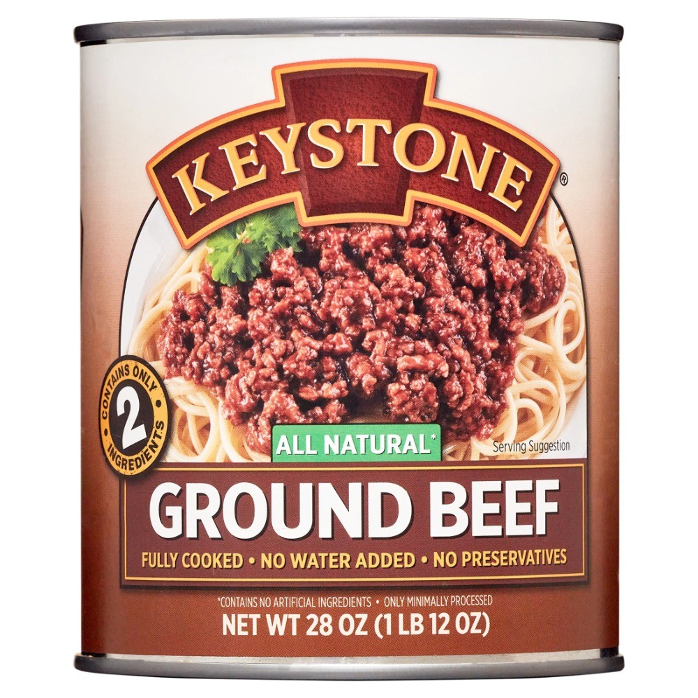 All Natural Ground Beef, 28 oz Can