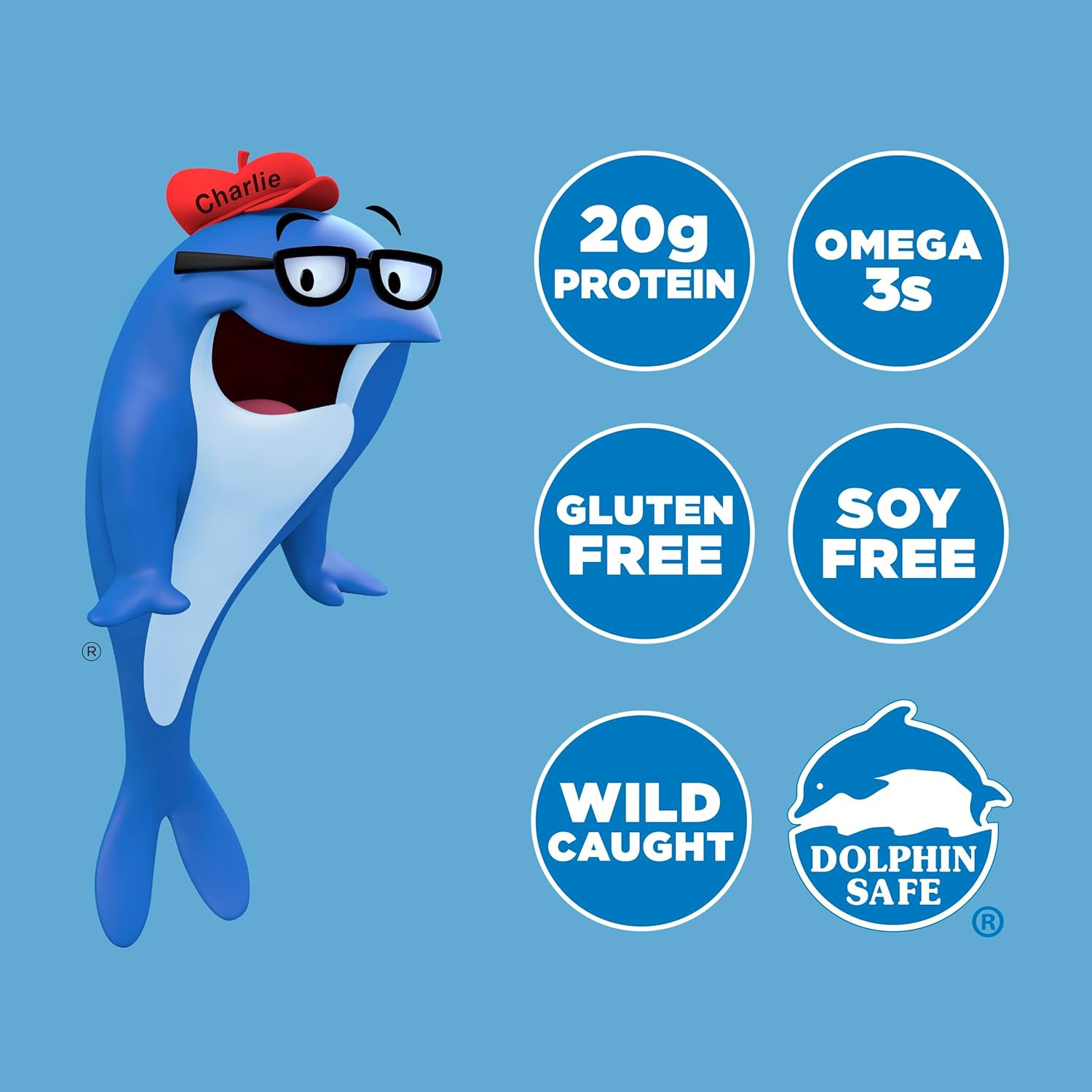 Chunk Light Tuna in Water, 5 Oz Can, Pack of 48