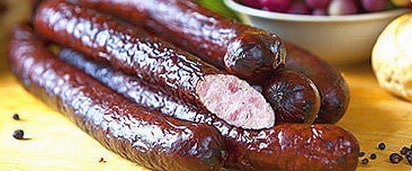 Krainerwurst German Smoked Sausage 3LB $35 Ready to Eat !! US SELLER !!