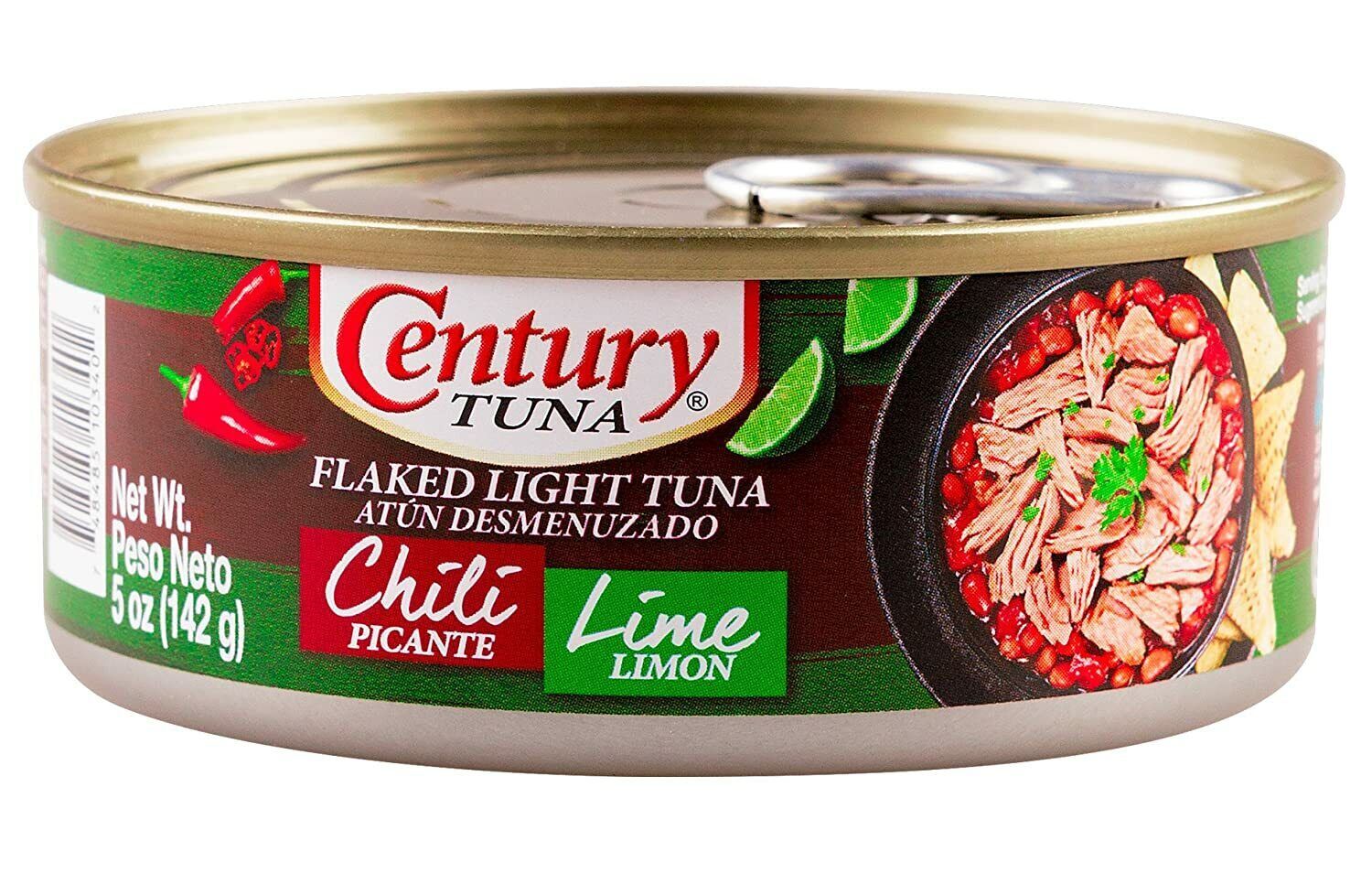 Century Tuna Flaked Light Tuna Lime 142g