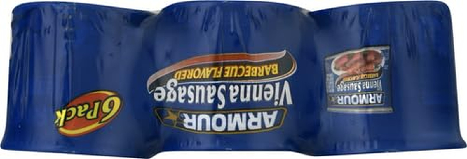 Star Vienna Sausage, Barbecue Flavored, Canned Sausage, 4.6 Oz (Pack of 6)