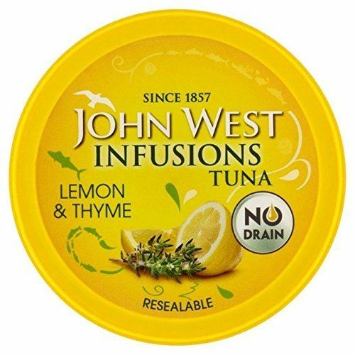 John West Tuna Infusions With Lemon & Thyme 80g – Pack of 6