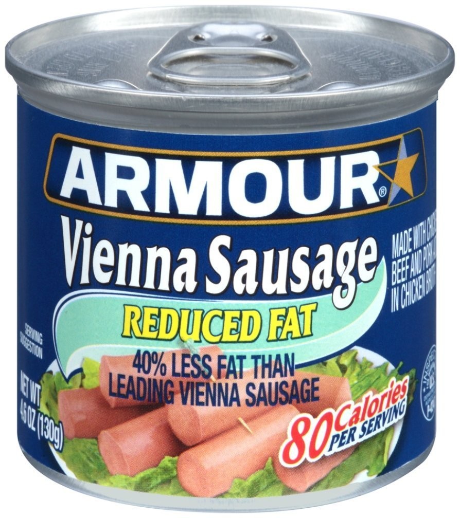 Smoked Sausage Links Ready to Eat Fully Cooked Meat Snack Pack of 24