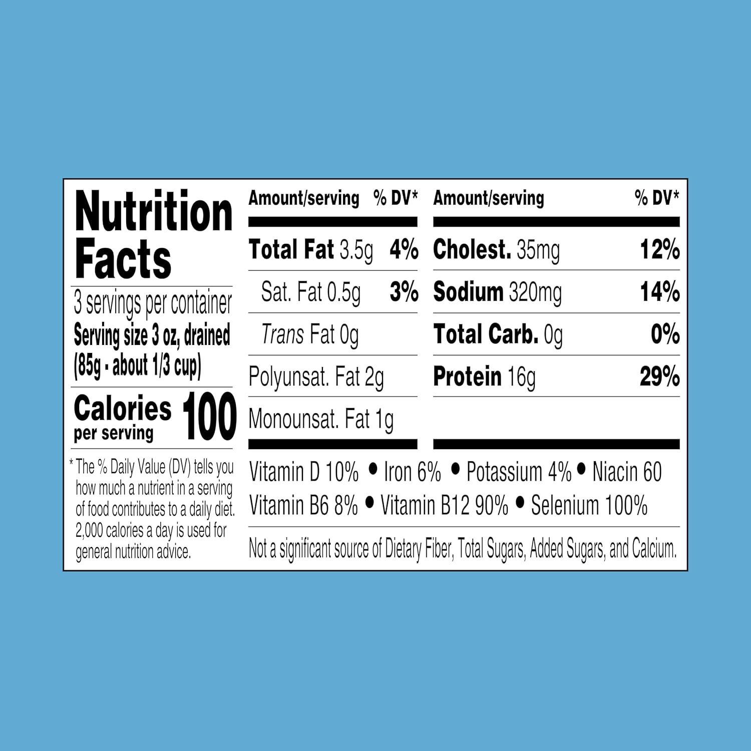 Chunk Light Tuna in Oil, 12 Oz, Pack of 12