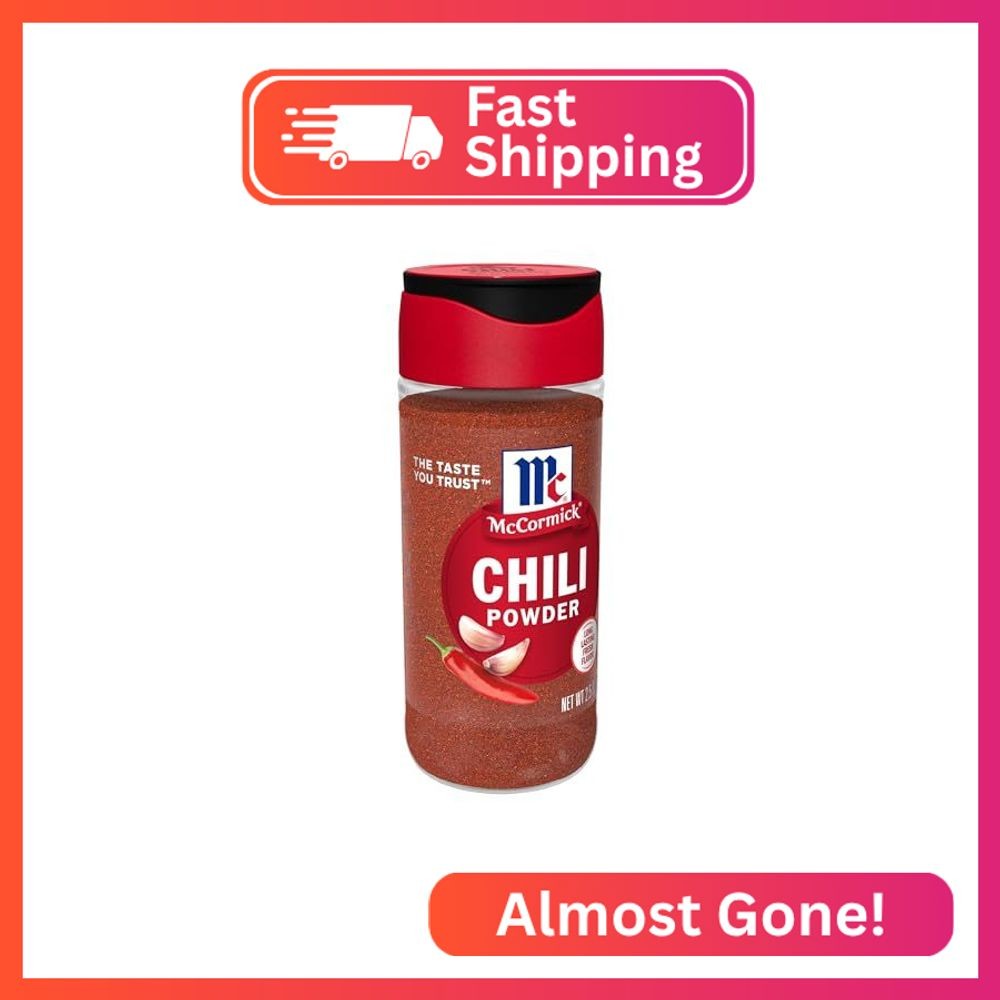 McCormick Chili Powder, 2.5 oz (Pack of 6)