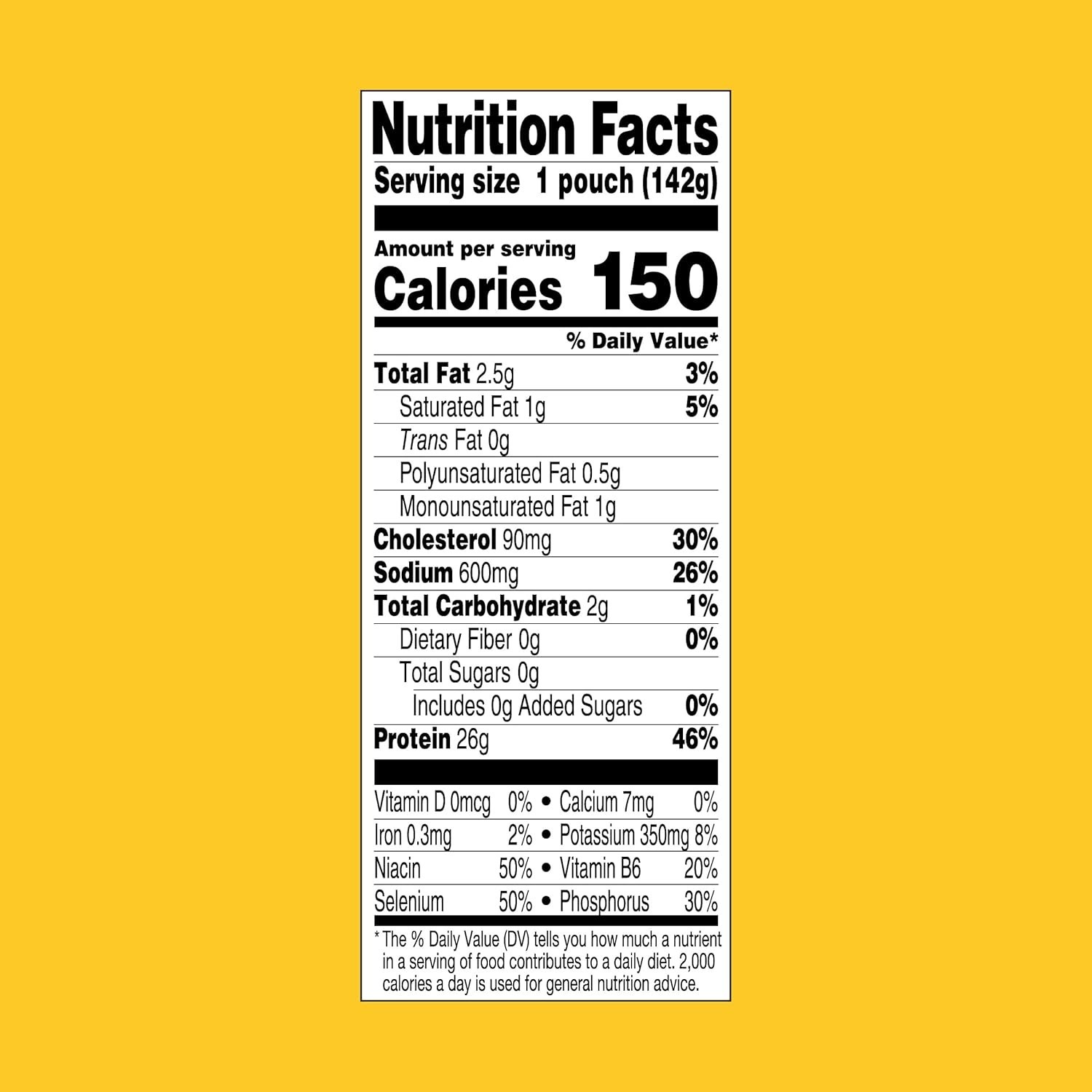 White Chicken Pouches – 5 oz, Pack of 12 – Ideal for Quick Meals