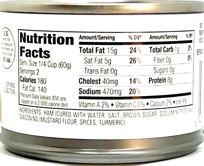 Underwood Premium Quality Deviled Ham Spread 4.25 oz ( Pack of 12 ) ~Exp 1/2025