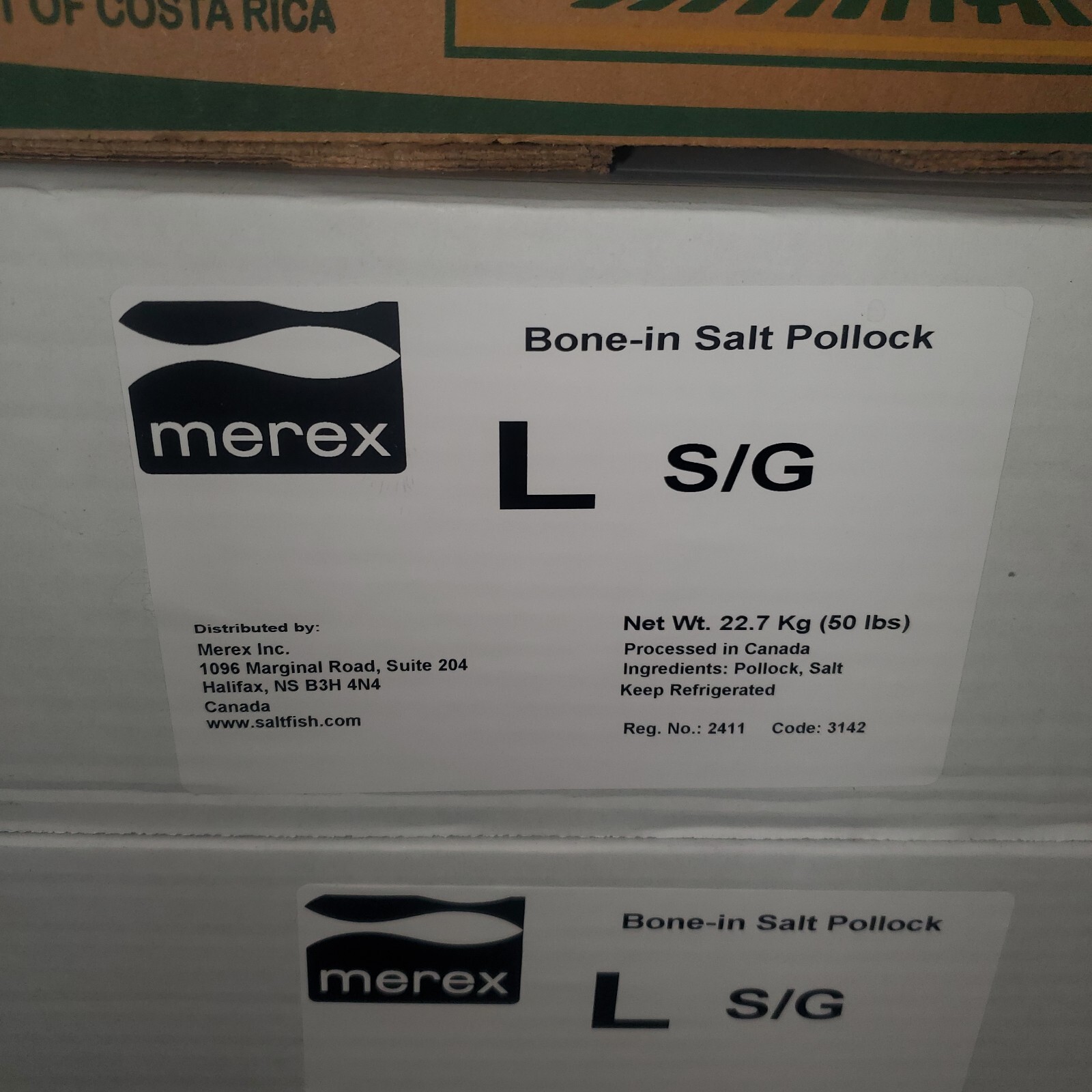 Salted cod fish bone 2lb+ to 50lb/ buy 12lb+ get 2lb free