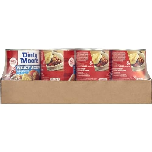 Beef Stew, 15 oz (8 Pack), Fully Cooked & Ready-To-Eat with Fresh