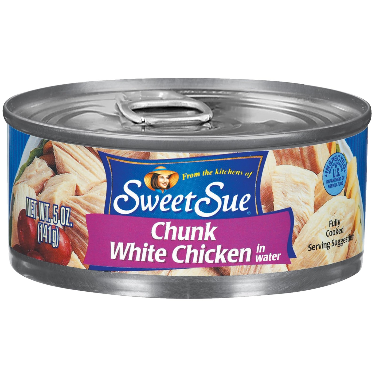 Sweet Sue Canned Chicken Breast with Rib Meat in Water 11g Protein per Servi…