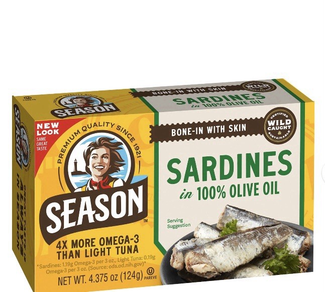 Season Wild Caught and Sustainable FishSardines, 10 pk./4.375 oz.