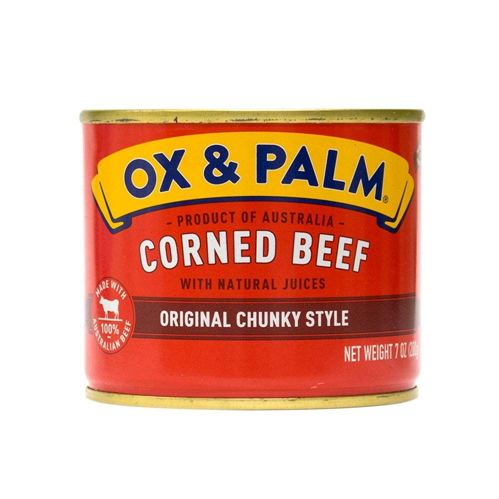 Authentic Australian Corned Beef, Chunky Style, 7oz x 12 Packs – No Additives