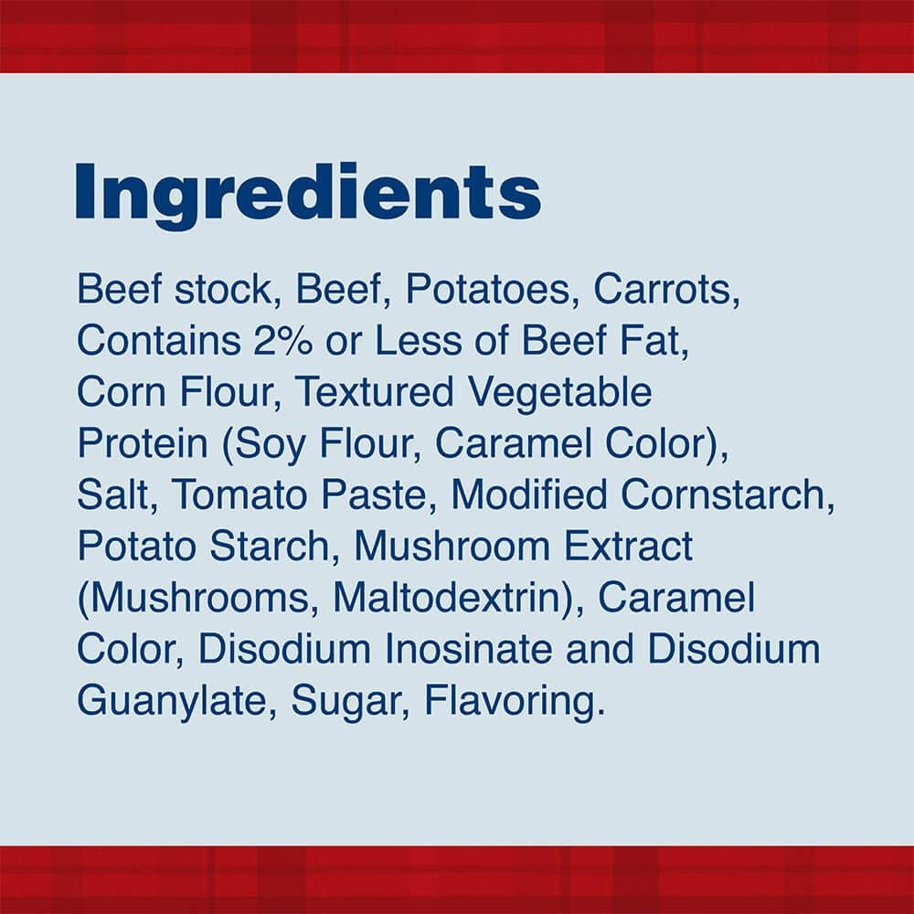 DINTY MOORE Beef Stew, 15 Oz (12 Pack), Fully Cooked & Ready-To-Eat with Fresh P