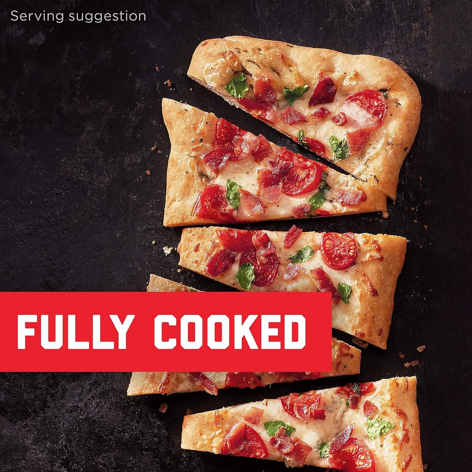 Hormel Black Label Fully Cooked 100% Real Chopped Bacon, Natural Smoked, 3.5 Oz