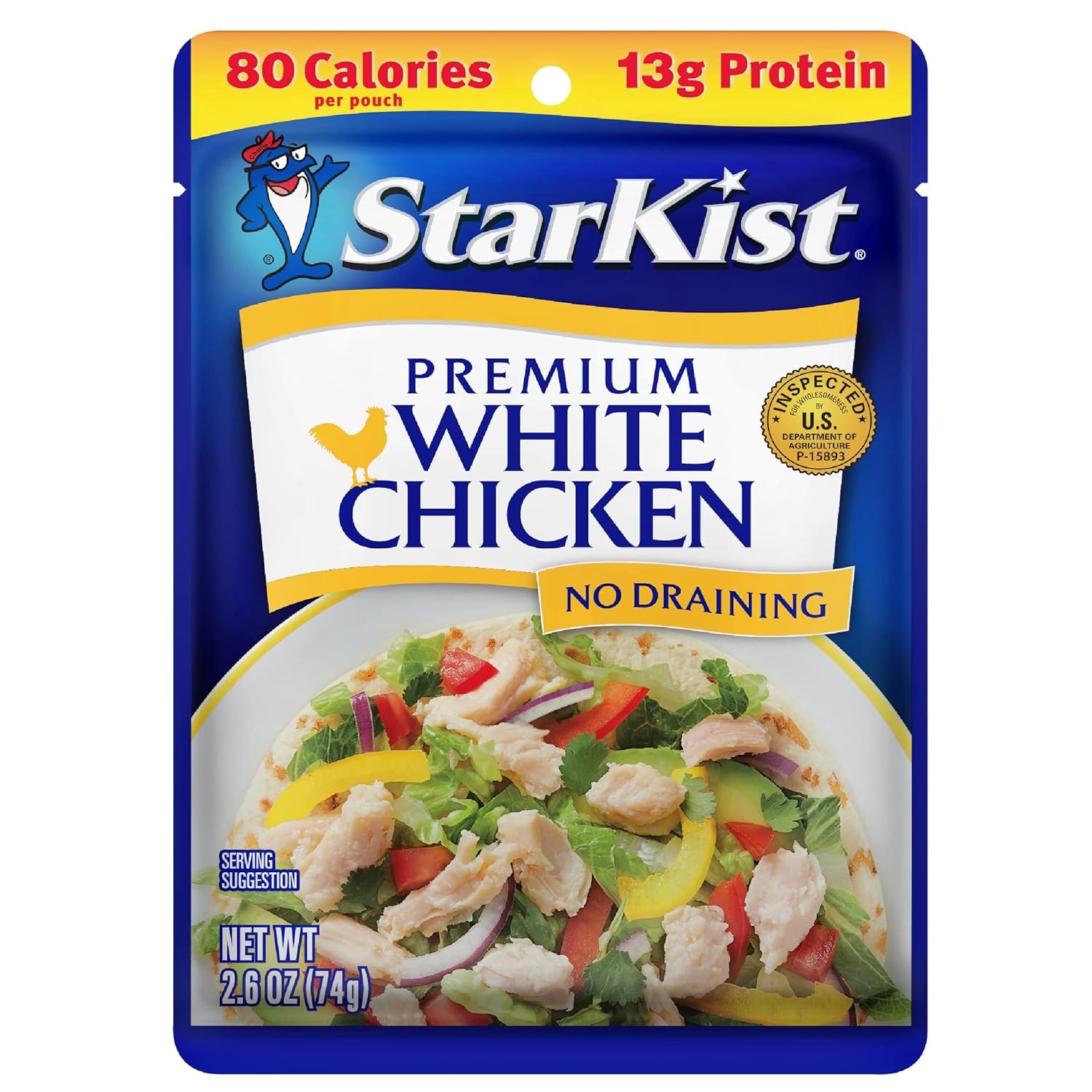 StarKist Premium White Chicken Pouch 2.6oz