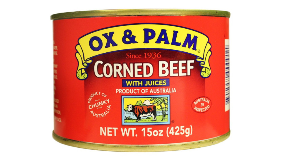 Ox & Palm corned beef 15 oz