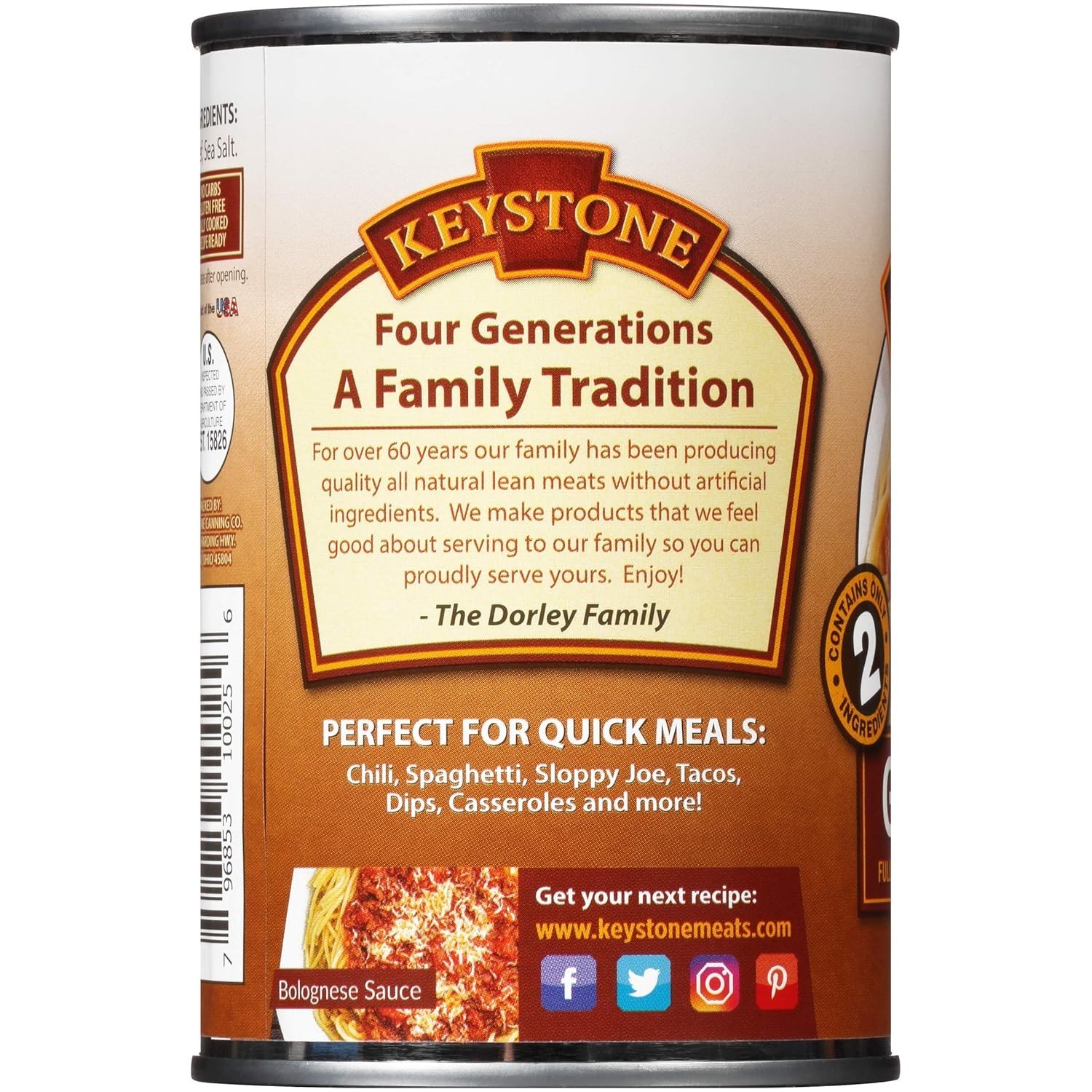 14 Ounce Ground Beef – Long Shelf Life Emergency Food Solution