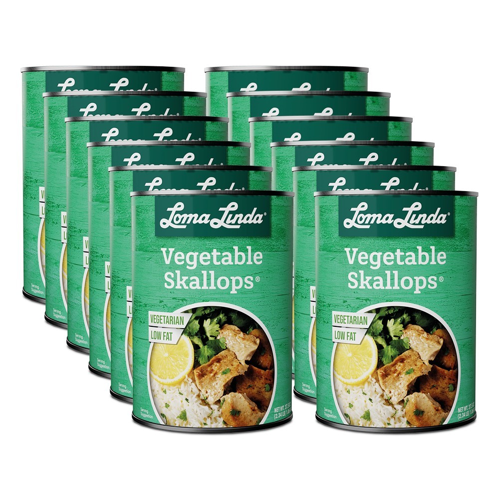 Loma Linda – Vegetable Skallops (15 oz.) – Plant Bases Vegetarian