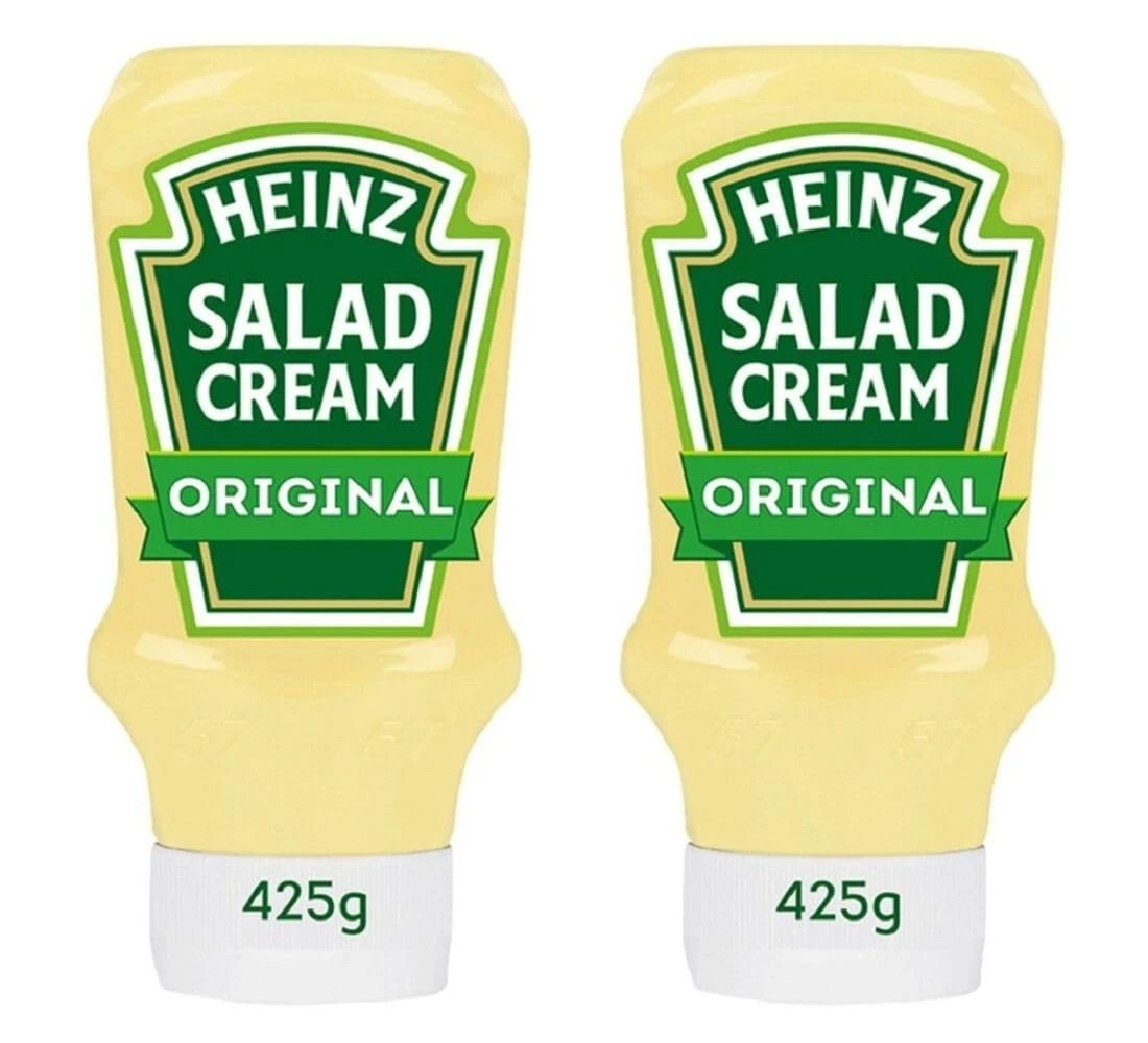 Salad Cream Squeezy 425g – Pack of 2 for Delicious Dressings and Dips
