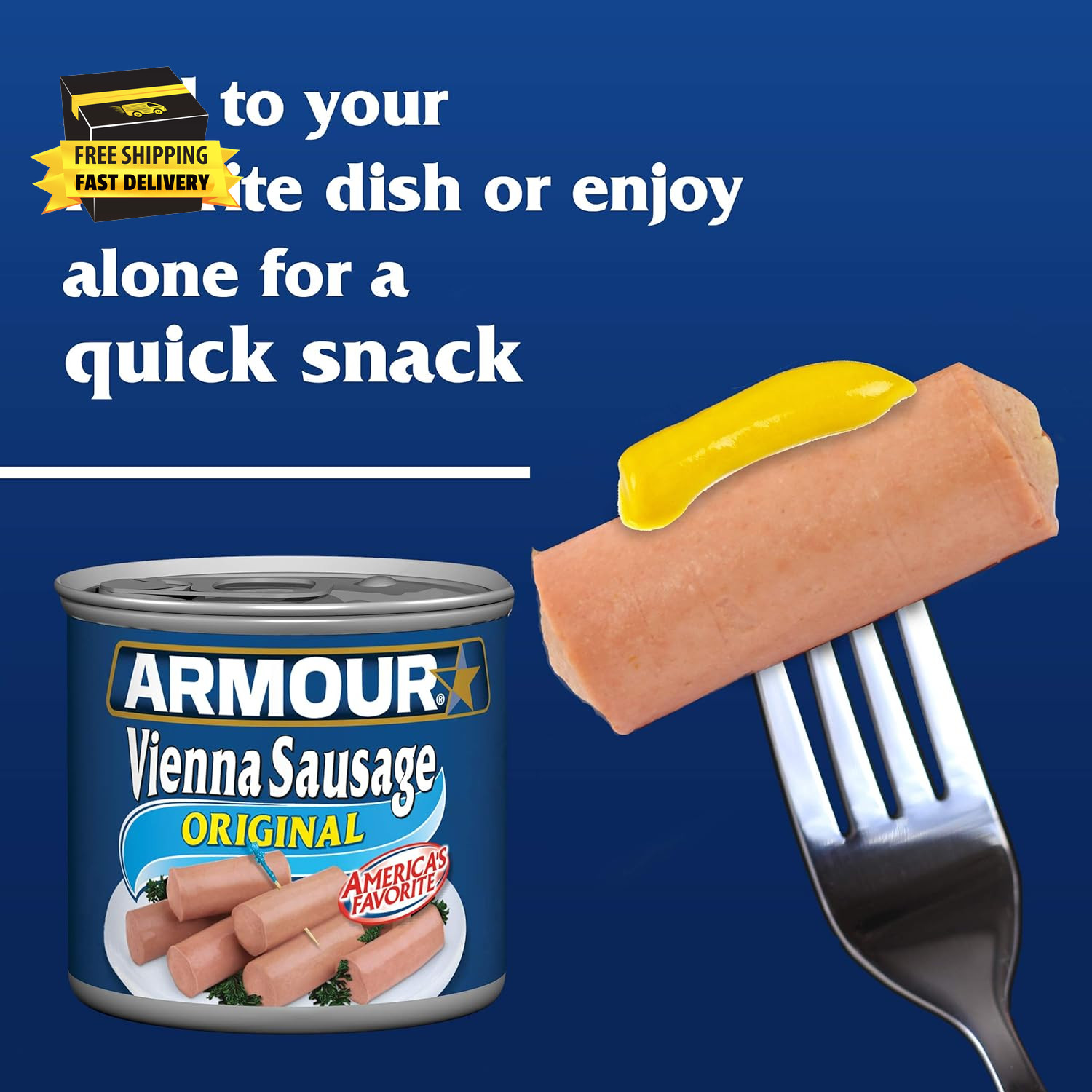 Star Vienna Sausage, Original Flavor, Canned Sausage, 4.6 Oz (Pack of 6) ⭐️⭐️⭐️⭐
