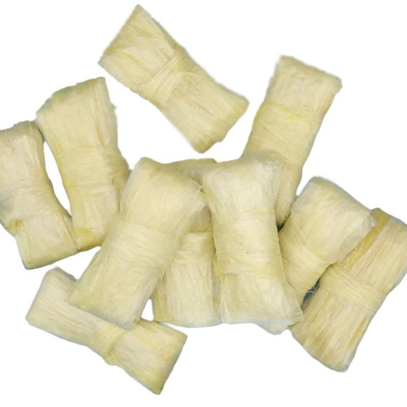 10Pcs/Bag 25M Casing Sausage 18-21mm Dry Shell Tube Filler Packaging Inedible
