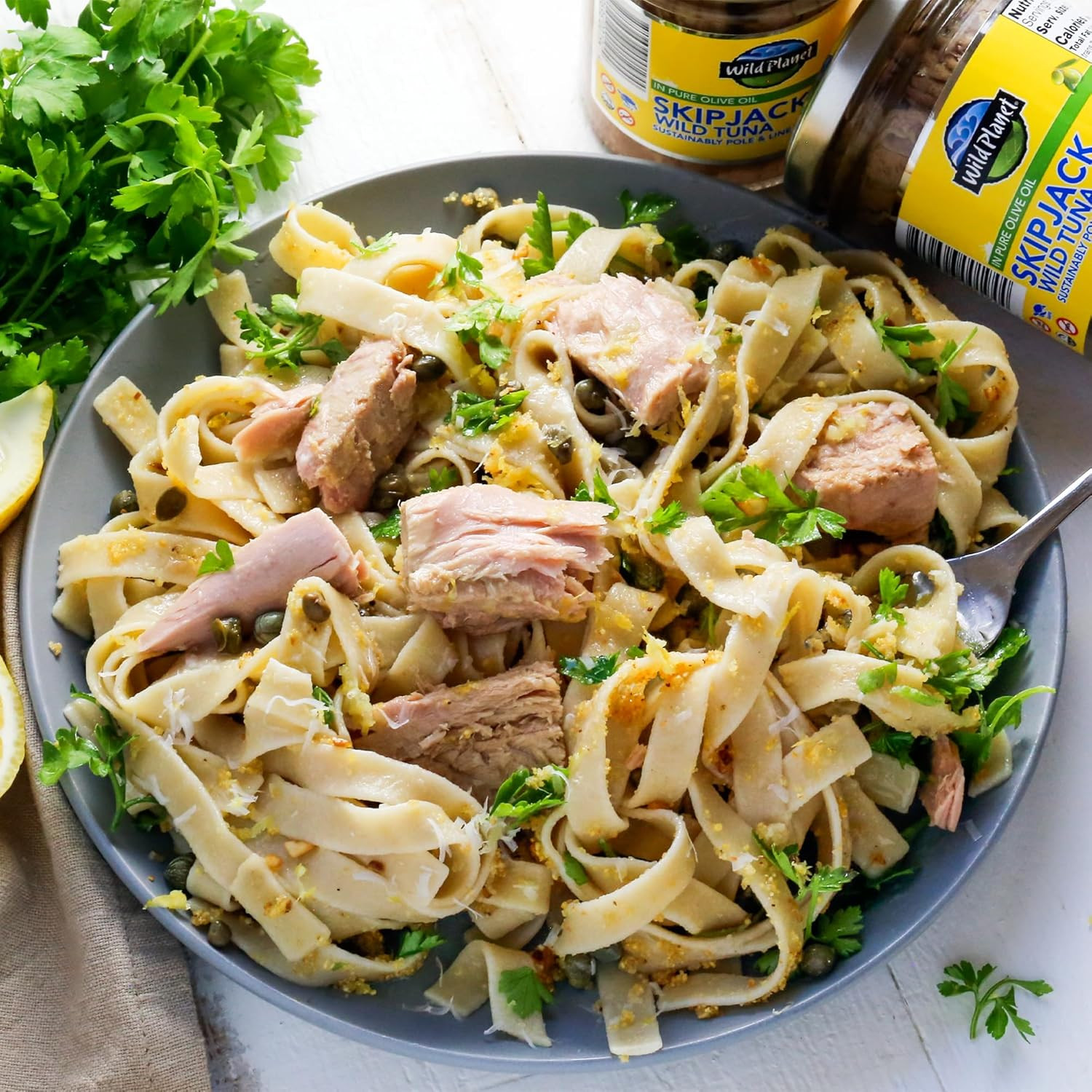 Wild Skipjack Tuna in Pure Olive Oil, Keto & Paleo, 3Rd Party Mercury Tested, 6.