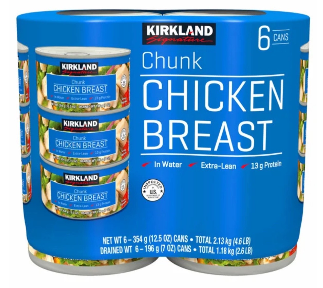 Kirkland Signature Chicken Breast 12.5 oz, 6-Count