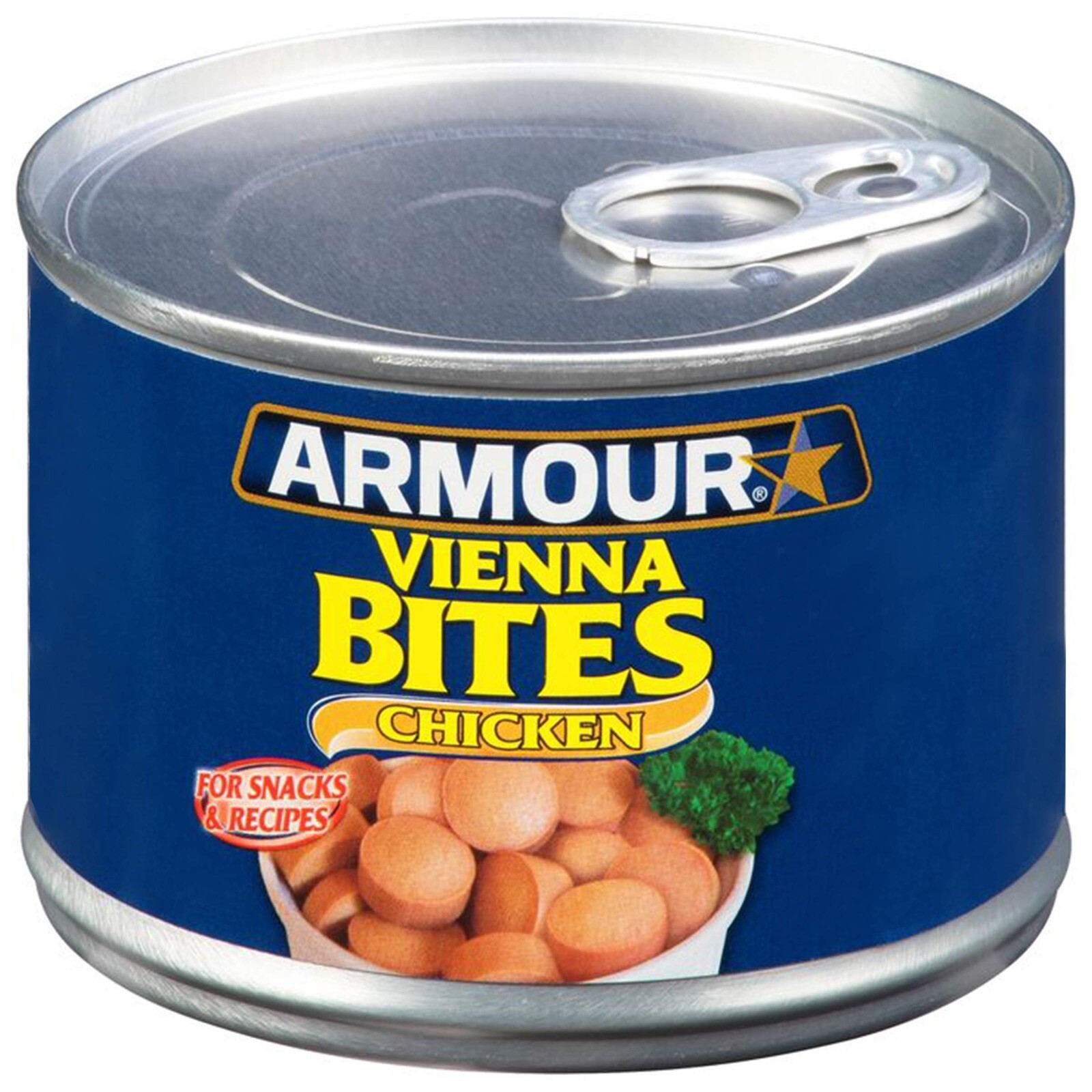 Armour Star Chicken 🍗 Vienna Sausage Bites, Canned Sausage, 10 OZ (Pack of 12)